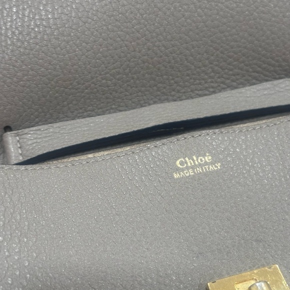 Chloe Leather Drew Crossbody Bag - Picture 9 of 15